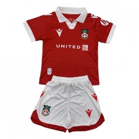 Fotbalový Komplet Wrexham Dětské Domácí 2024-25 Krátký Rukáv (+ trenýrky)